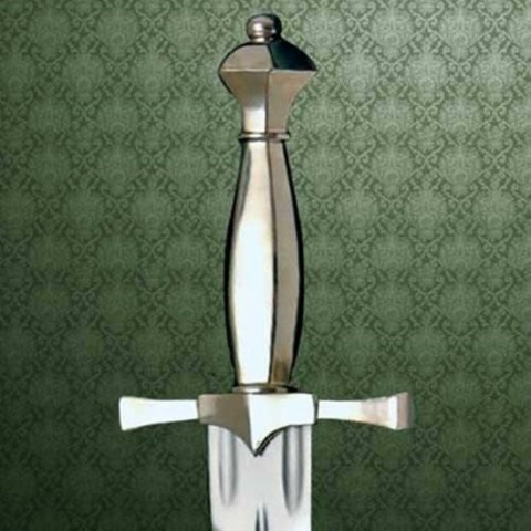 SILVER HILTED DAGGER